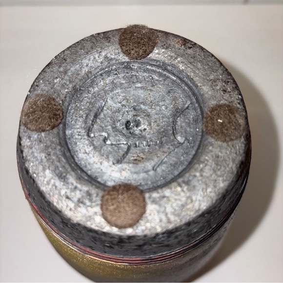 Handcrafted Multicolor Ceramic Vase Raku - Picture 15 of 16